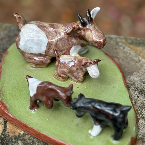 Lynn Bailey 6x5 Goat Family DP4804